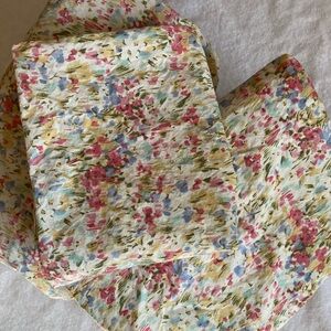 Ralph Lauren VTG watercolor twin sheet set